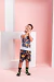 Pijama Infantil Manga Curta Marvel & Stitch