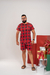 Pijama Masculino Especial de Natal Vermelho