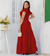 Vestido Longo Liso Evangelico Manga Babado Moda Verão - Guillem Store - moda femenina vestidos