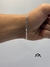 Pulseira de PRATA masculina 3mm GRUMET 20cm-