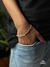 Pulseira de prata masculina cartie- 5mm 21cm Prata 925 macica - comprar online