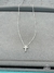 Colar de prata feminino-VENEZIANO-Cruz cravejada-Prata 925 - comprar online