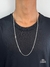 Cordão de prata masculino-GRUMET 2.2 mm 70cm-Prata 925 - comprar online