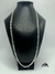 Cordão de prata masculino-Elo Gucci 5,5mm 70cm-Prata 925 na internet