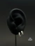 Par de Brincos de argolas ice cravejada tamanhos M eG-Prata 925 - comprar online
