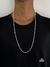 Cordão de prata masculino-Grumet 3mm 70cm-Prata 925 - comprar online