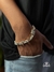 Pulseira de prata masculina 10mm-Cartie-PRATA 925