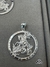 Pingente São Jorge (M)-PRATA 925 - comprar online