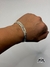 Conjunto de prata masculino cordão + pulseira-10mm 80cm fecho gaveta-PRATA 925 na internet