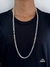 Cordão de prata masculino-GRUMET 6mm 80cm-Prata 925 - comprar online
