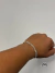 Imagem do Pulseira de prata masculina-3x1 6,5mm-Prata 925