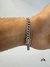 Pulseira de prata masculina fecho gaveta-GRUMET 6mm ice style-Prata 925 - comprar online