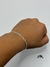 -Pulseira de prata masculina- 3x1 4,5mm-Pratas 925 - comprar online