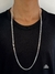 Cordão de prata masculino-GRUMET 80cm 5mm-PRATA 925 - comprar online