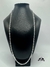 Cordão de prata masculino-Cartie 4mm 70cm-Prata 925 na internet