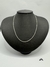 Colar de prata feminino-Elo baião 50cm-Prata 925 - comprar online