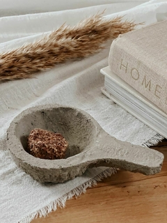 CUENCO SAHUMADOR DE CEMENTO GRIS - comprar online