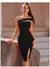 Imagem do Vestido Sem Encosto de Um Ombro - Sexy e Elegante com Fenda