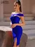 Imagem do Vestido Sem Encosto de Um Ombro - Sexy e Elegante com Fenda