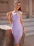 Imagem do Vestido Sem Encosto de Um Ombro - Sexy e Elegante com Fenda