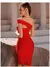 Vestido Sem Encosto de Um Ombro - Sexy e Elegante com Fenda na internet