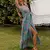 Vestido Maxi Feminino com Decote em V - Estampa Floral Boêmia - Lunna Rosa Store - Transforme seu guarda-roupa e sinta-se confiante!