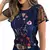 Blusa de Chiffon com Manga Plissada e Estampa Floral - Casual e Elegante