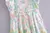 Vestido Mini Floral, Vintage com Decote em V