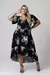 Vestido Ciganinha Plus Size Eva – Estilo Floral na internet