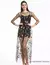 Vestido de Festa Bordado Feminino - Floral Boêmio