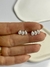 Brinco Ear Cuff 3 Gotas Cristal Prata 925 com Zircônias – 1,3cm na internet