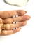 Trio de Brincos Quadrados Prata 925 com Zircônia Branca – 6mm, 5mm e 4mm - comprar online