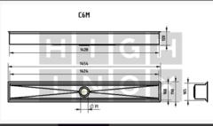 Canal de Utensílios 6 Módulos - High Inox - comprar online