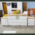 Combo Comoda + 2 Mesas de Luz Combinados En MDF y Paraíso