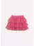 SAIA SHORT BABADO TULE PITUCHINHOS - comprar online