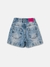 SHORTS JEANS CLARO COM FAIXA LATERAL ANIME - comprar online