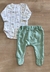 CONJUNTO BODY SUEDINE E CALÇA CANELADA MINI&CO - comprar online