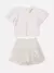 CONJUNTO BLUSA E SAIA TULE ANIME - My Baby