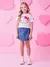 BLUSA HELLO KITTY COM LAÇO MOMI - comprar online