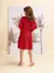 VESTIDO MARIAS LAISE N2379 VERMELHO ANIME - My Baby