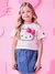 BLUSA HELLO KITTY COM LAÇO MOMI