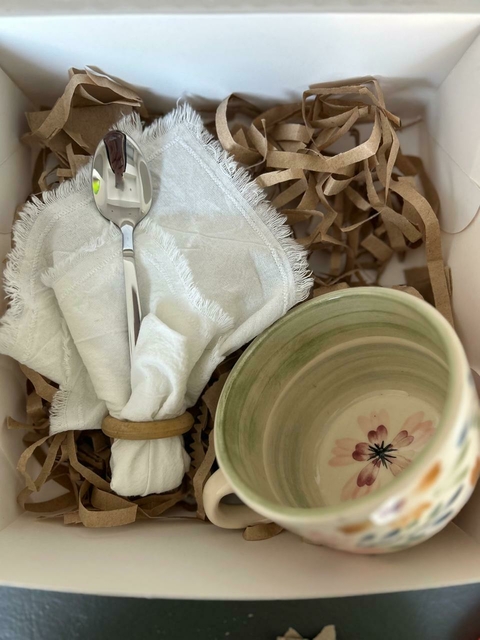 Set de Taza Cerámica Estampada - comprar online