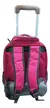 Mochila Escolar Elf 6416 Reforzada Rosa con Carro - Grafito Librería