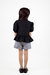 CONJUNTO FEMININO INFANTIL BLUSA E SHORT LULUZINHA