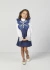 VESTIDO FEMININO INFANTIL COM BLUSA LULUZINHA - Bugudum