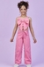CONJUNTO CALÇA WIDE LEG E CROPPED LAÇO GABRIELA AQUARELA - comprar online