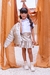 CONJUNTO SAIA DOURADA PETIT CHERIE - loja online
