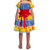 VESTIDO JUNINO CEREJA COM FLOR na internet