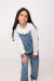 COLETE EM JEANS COM BABADOS - Bugudum