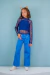 CALCA JEANS INFANTIL WIDE LEG - comprar online